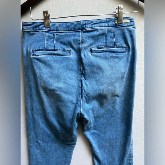 Pilcro and the Letterpress Anthropologie high rise denim leggings Sz 29 - Picture 9 of 12